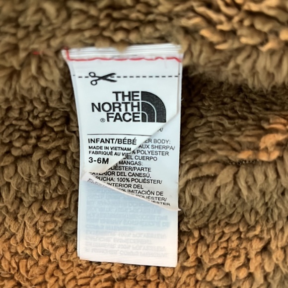 The North Face 3-6 month winter jacket reversible teddy - Picture 7 of 9